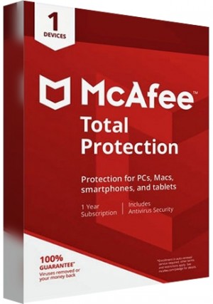 McAfee Total Protection - 1 Device/1 Year(EU)	