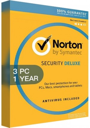 Norton Security Deluxe 3 - 3 Devices /1 Year