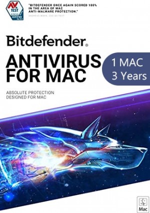 Bitdefender Antivirus for Mac /1 MAC ( 3 Years)