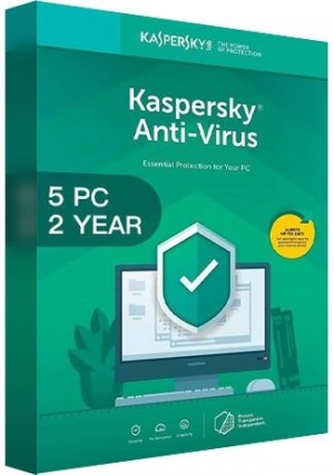 Kaspersky Antivirus 2020 / 5 PCs (2 Years) [EU]