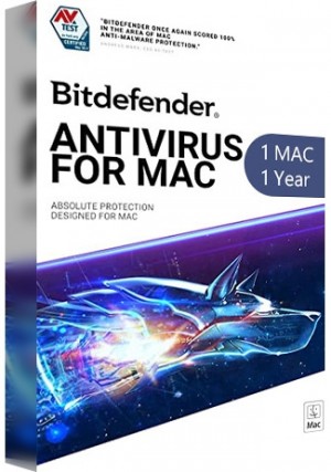 Bitdefender Antivirus for Mac/ 1 Mac (1 Year) [EU]