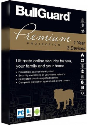 BullGuard Premium Protection /3 Devices  ( 1 Year)
