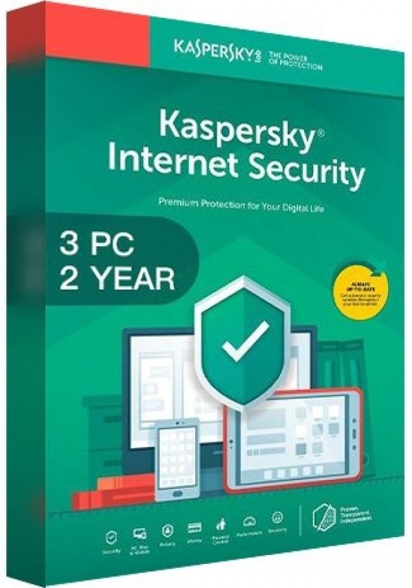 Kaspersky Internet Security Multi Device 2020 / 3 Devices (2 Years)
